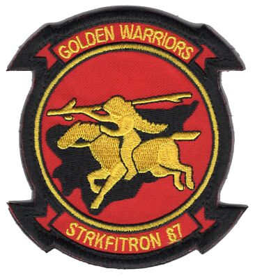 VFA-87 Golden Warriors US Navy Strike Fighter Squadron Hook
