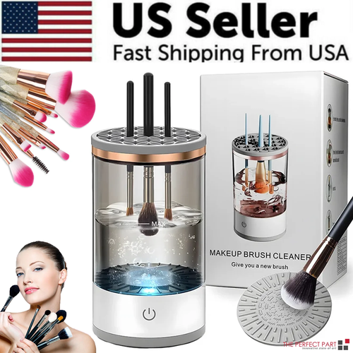Automatic Brush Cleaner Electric Makeup Brush Cleaning Machine Fast