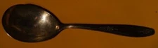 Vintage Silver Plate Wide Serving Spoon E. P. N. S. Gravy Ladle Kitchen Server