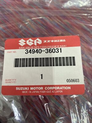 GENUINE Suzuki NOS 34940-36031 CABLE, TACH | eBay