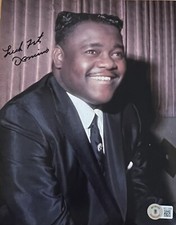 ￼ Fats Domino ￼Signed Autographed 8 X 10 Color Photo