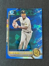 2022 Bowman Draft Chrome Sapphire Vendry Rojas #BDC-2 San Diego Padres