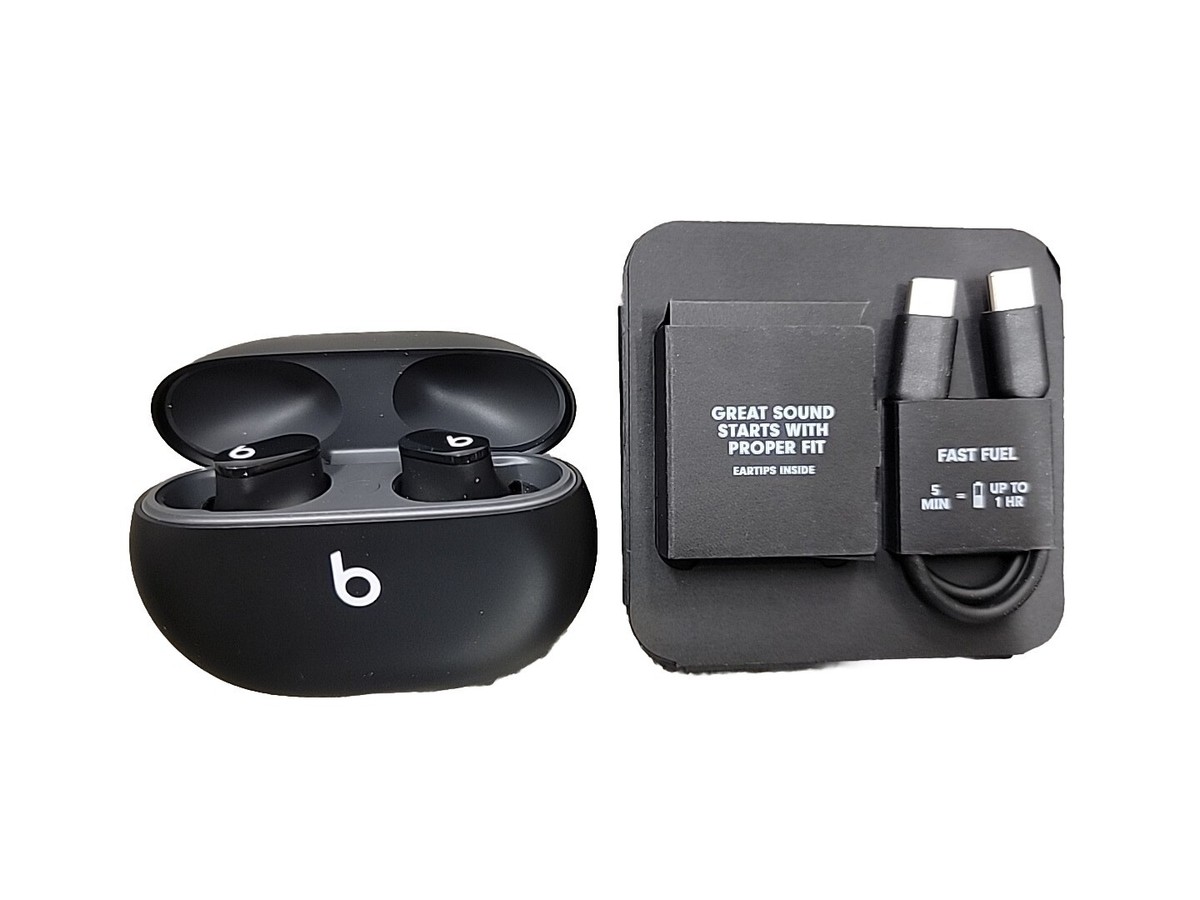 Beats Studio Buds Noise Cancelling Earbuds Black *No Box | eBay