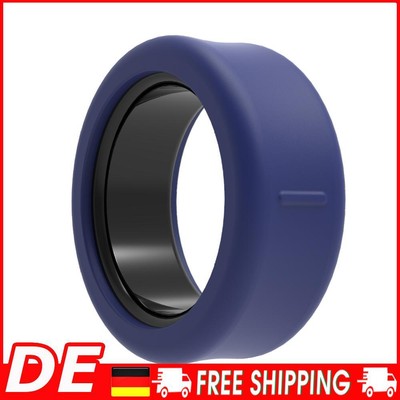 Für Samsung Galaxy Ring Silikon elastische Ringabdeckung Anti-Kratz-Hülle (Blau 
