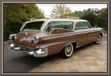 1960 Dodge Polara Station Wagon Toolbox - Refrigerator Magnet 42 Mil