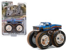 1996 FORD F-250 MONSTER TRUCK "BIGFOOT 7" DIRTY VERSION 1/64 GREENLIGHT 49070 F