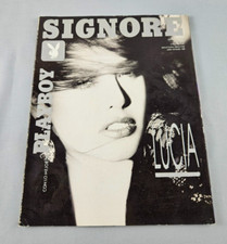 Mexican Playboy SIGNORE Magazine April 1990 Vintage Lisa Matthews / Lucia