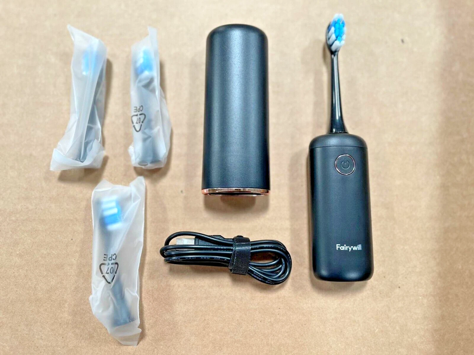 Fairywill T9 Travel Sonic Electric Toothbrush