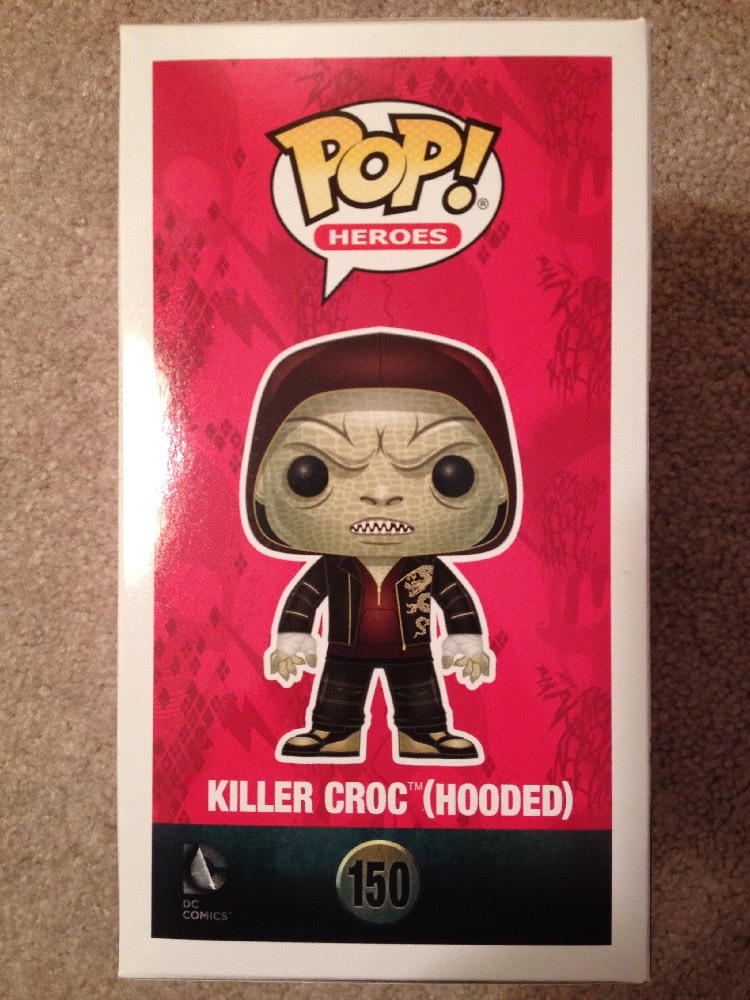 FunkoPop！150 KILER CROC hooded Funko POP! Heroes Suicide Squad Killer Croc Hooded #150