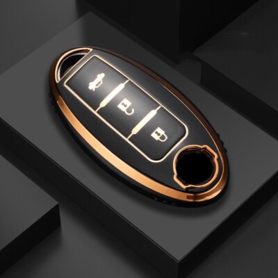 Car Key Cover Fob Case for Nissan Qashqai X-Trail T31 T32 Juke J10 J11 Tiida