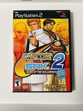 Capcom vs SNK 2 (Sony PlayStation 2) PS2 Complete With Manual CIB Fast Free Ship