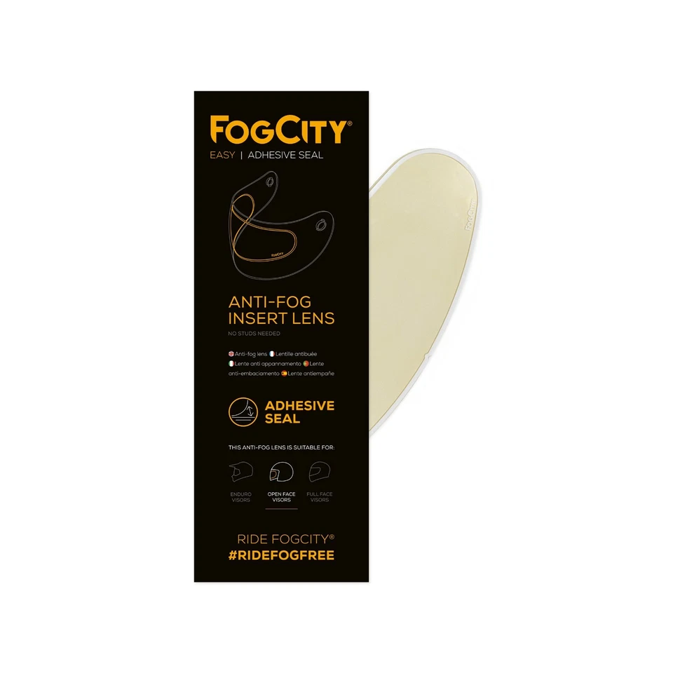 UNIVERSAL MOTORCYCLE HELMETS FOG FREE MIST FREE ANTIFOG VISOR INSERT BY PINLOCK - Image 2 of 4