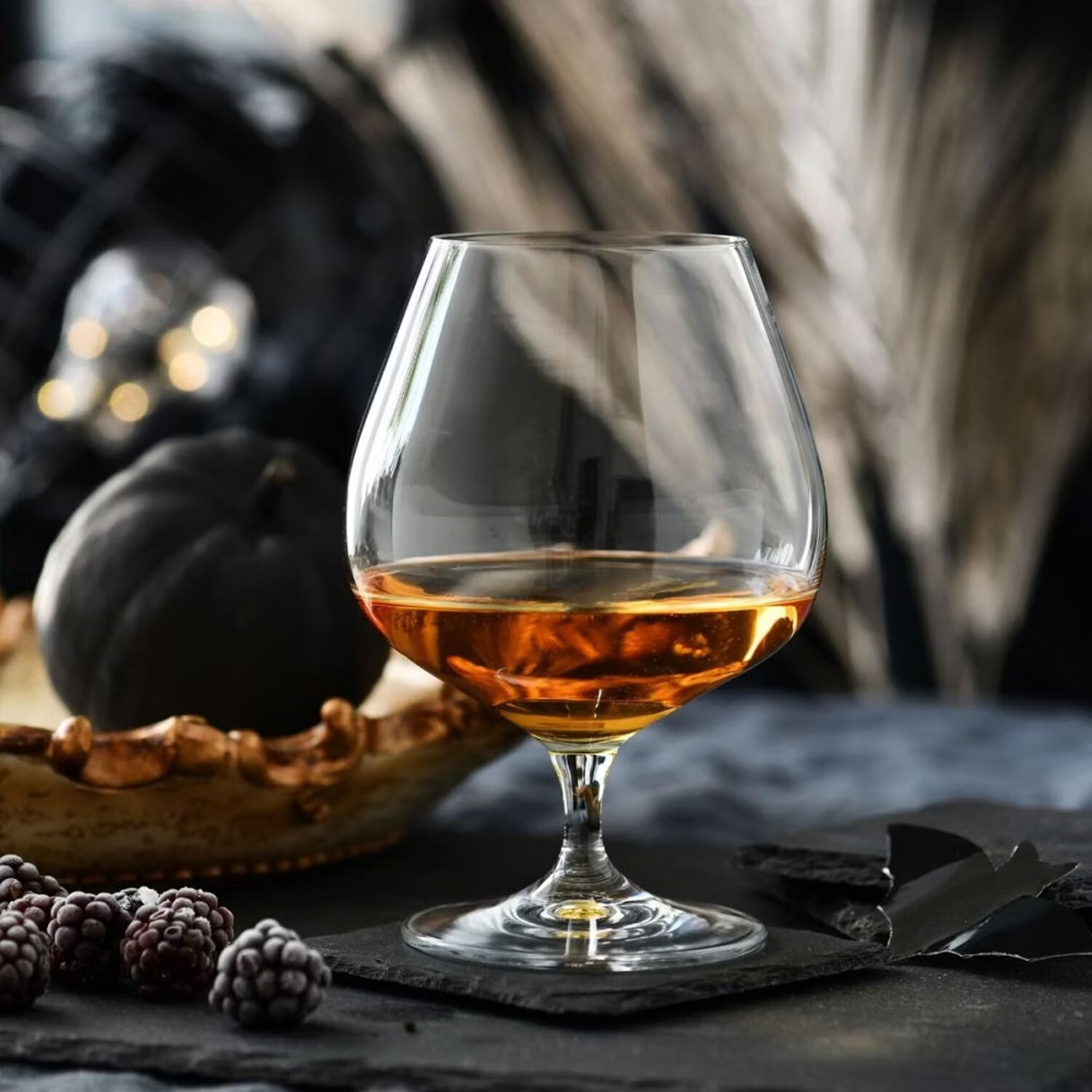 Cognac Brandy Glasses 6 x 550ml Snifter Tulip Glass Gift Dishwasher Safe Krosno eBay