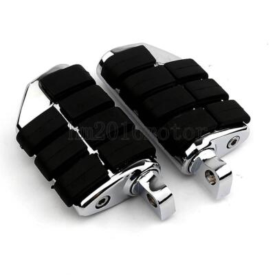 10mm Foot Pegs Rest Fit For Harley Motorcycle Softail