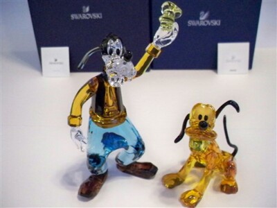 SWAROVSKI DISNEY GOOFY & PLUTO 5301576 & 5155753 | eBay