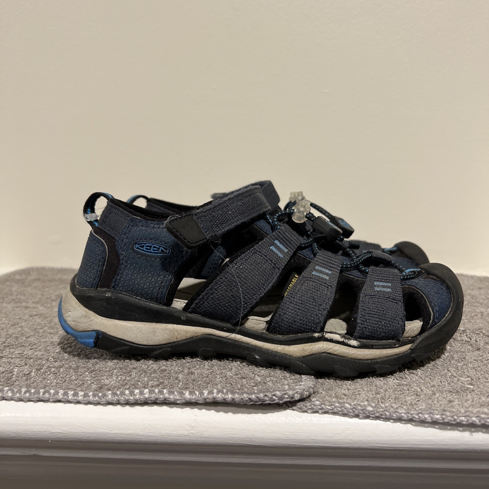 Sandali da acqua blu Newport H2 Keen per bambini ragazzi taglia 13