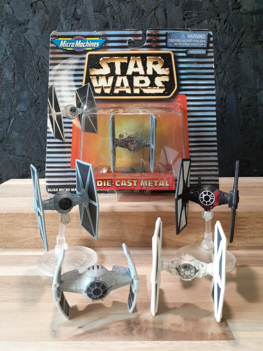star wars die cast tie fighter