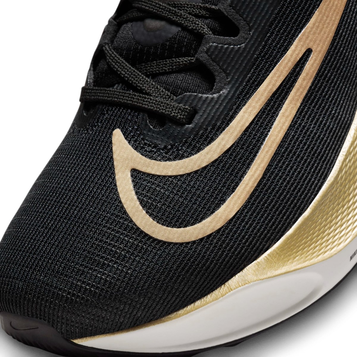 Size 15 - Nike Zoom Fly 5 Black Metallic Gold Grain for sale