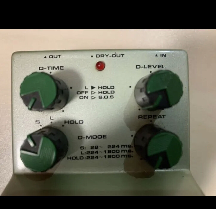 Ibanez DDL DIGITAL DELAY Guitar Effect Pedal Made in Japan