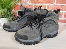 LANDS' END GRAU WANDERSCHUHE UK 8 EU 42 US 9M HERREN SCHNÜRER WALKING TREKKINGSCHUH