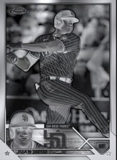[DIGITAL] Topps Bunt - Juan Soto - Topps Chrome 23 S1 -  Black White Base