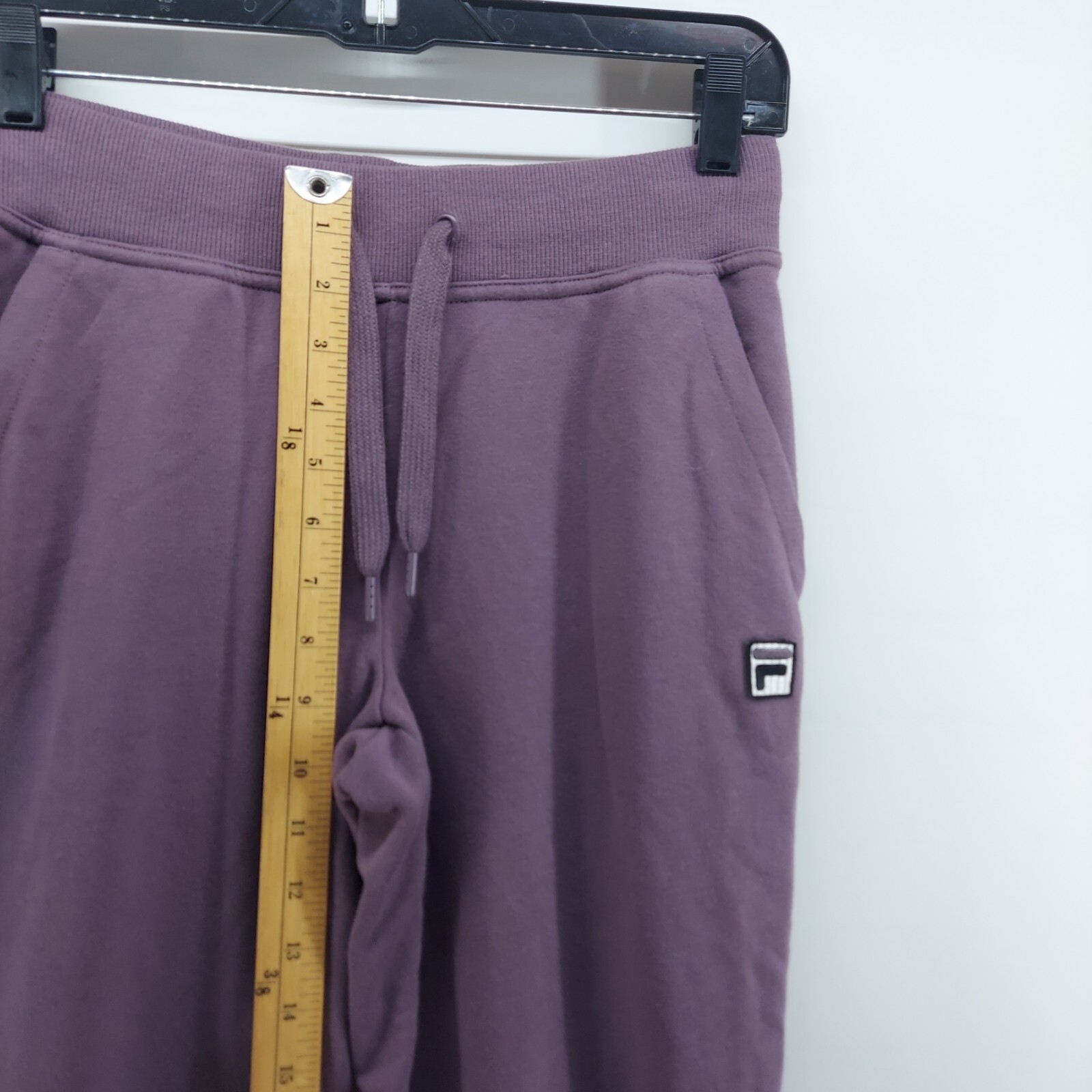 joggers donna fila viola lavanda coulisse taglia XS misto cotone