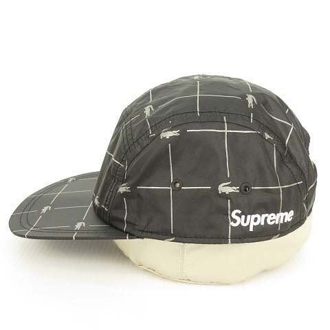 BRAND NEW SUPREME X LACOSTE REFLECTIVE GRID NYLON ANORAK BRAND NEW SUPREME X LACOSTE REFLECTIVE GRID NYLON ANORAK