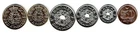 DENMARK 50 Ore-20 Kroner 2018 complete set of 6 coins KM 866-955 UNC