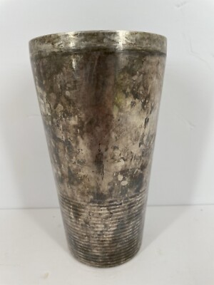Christofle Gallia France Art Deco Cocktail Shaker by Luc Lanel, 1930's NO LID