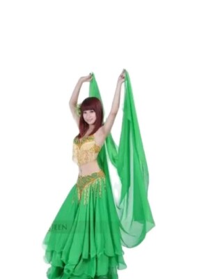 1pcs/lot Woman Belly Dancing Chiffon Veil Dance Dancing Shawl Veil 250*120CM