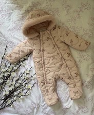 Primark Baby Girl Snowsuit 3-6 Months Excellent Condition