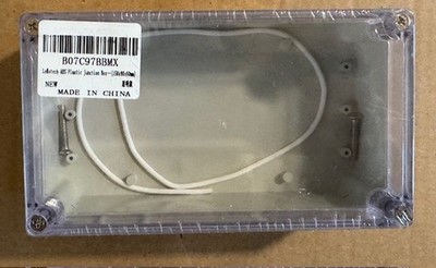LeMotech Ip65 Waterproof Electrical Junction Box Clear Enclosure 4 Lot FREE Ship