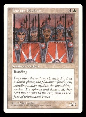 MTG - Icatian Phalanx Fifth Edition # Uncommon LP