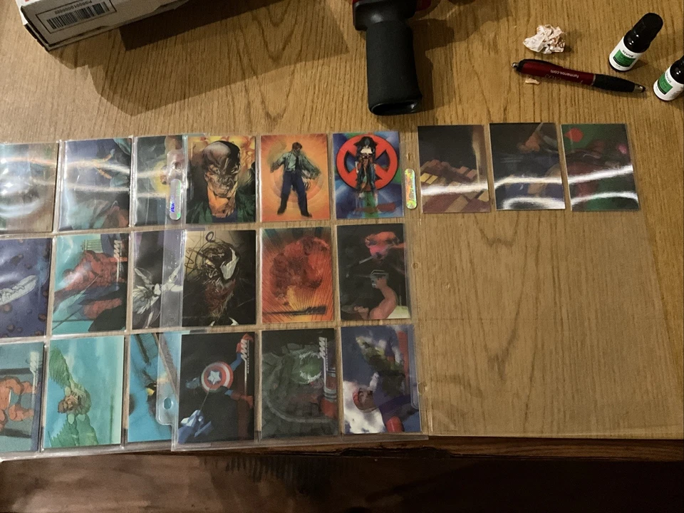 1996 Marvel Motion 3D Lenticular Card Set 30 Cards - Image 4 of 4
