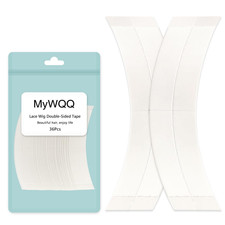 Clear Invisible Wig Tape for Sensitive Skin Double Sided, Waterproof, Medical