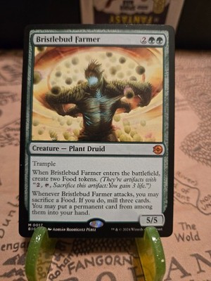 MTG Bristlebud Farmer Outlaws of Thunder Junction: the Big Score Regular Mythic