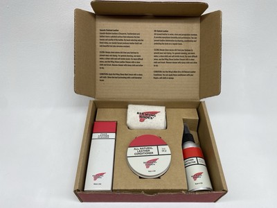 Red Wing Ölgegerbtes Leder Pflegeset Schaumreiniger, Conditioner, Schutzstiefel