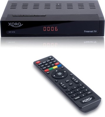 XORO DVB-C/T2 Combo Receiver HRT 8730 Hybrid mit USB Mediaplayer, PVR Ready,