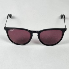 Ray Ban ERIKA 4171 601 -5Q Black Violet Rose Used With Case Needs New Lens
