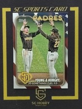 2024 Topps Jackson Merrill Fernando Tatis Jr Veteran Combos Independence Day /76