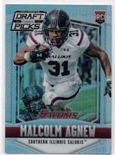 2015 Prizm Draft Picks Silver #178 Malcolm Agnew Southern Illinois  Rookie zzz