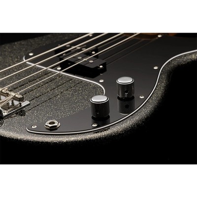 Fender J Precision Bass Maple Fingerboard Black Gold made in japan