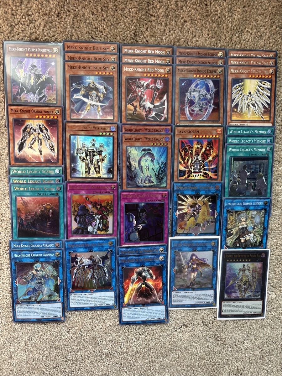 yugioh mekk knight deck Yu-Gi-Oh World Legacy Mekk Knight Deck Core