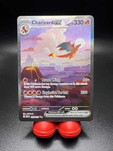 Pokémon TCG Charizard EX Scarlet & Violet 151 Card Sir 199/165