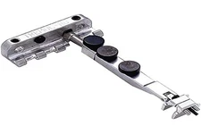 Usa Made Silver Hardware Clamp Vise For Tremolo Systems Adjustable 3 Modes