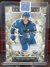 2024-25 UD Artifacts Stars Gold Materials 151 /199 William Eklund #132 Jersey SP