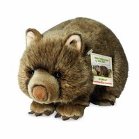 Teddy Hermann Wombat Kuscheltier Stofftier PlüSchtier Wildtier PlüSch Braun 26Cm