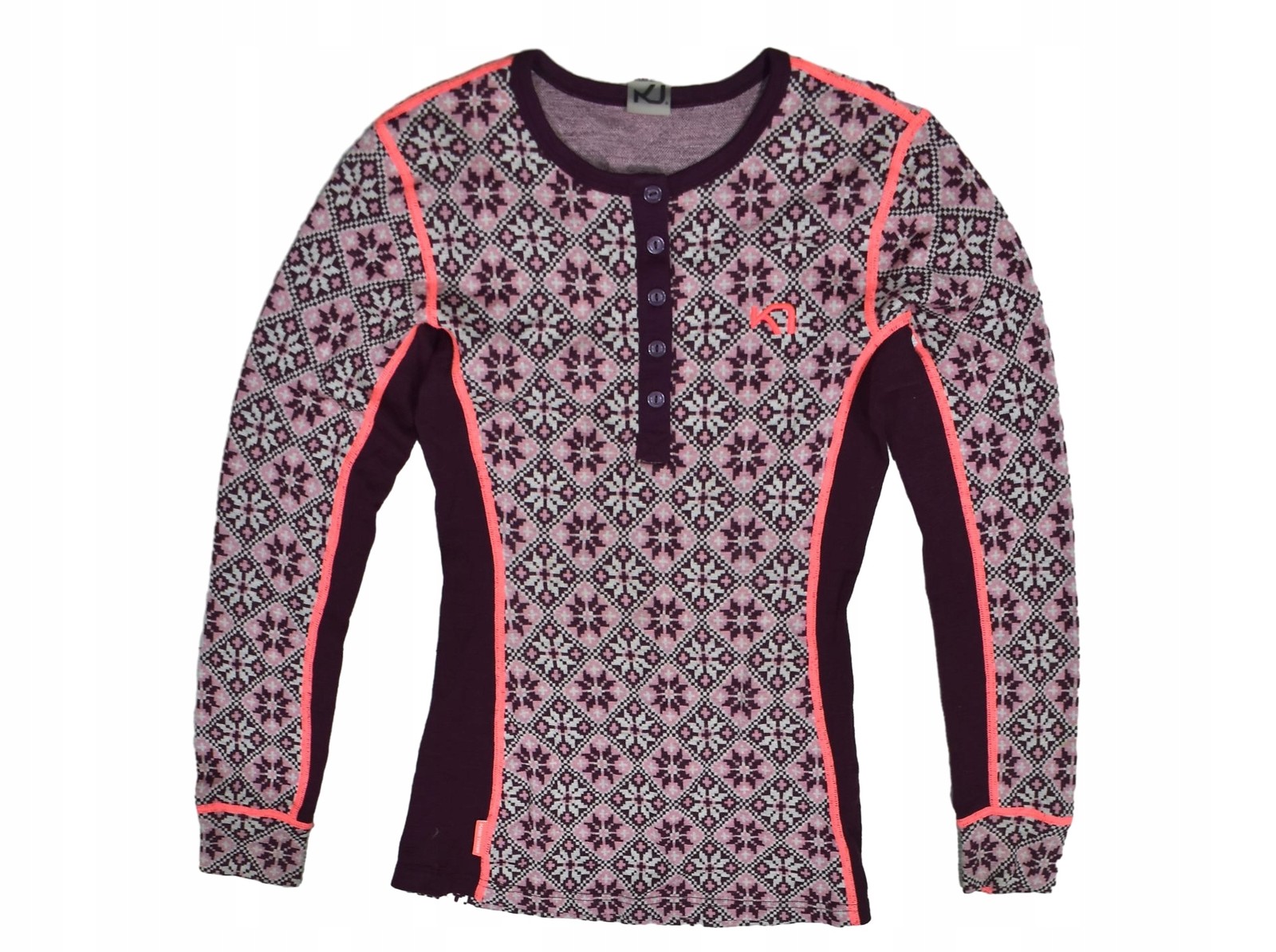 KARI TRAA Camiseta Térmica Lana Merino Mujer S