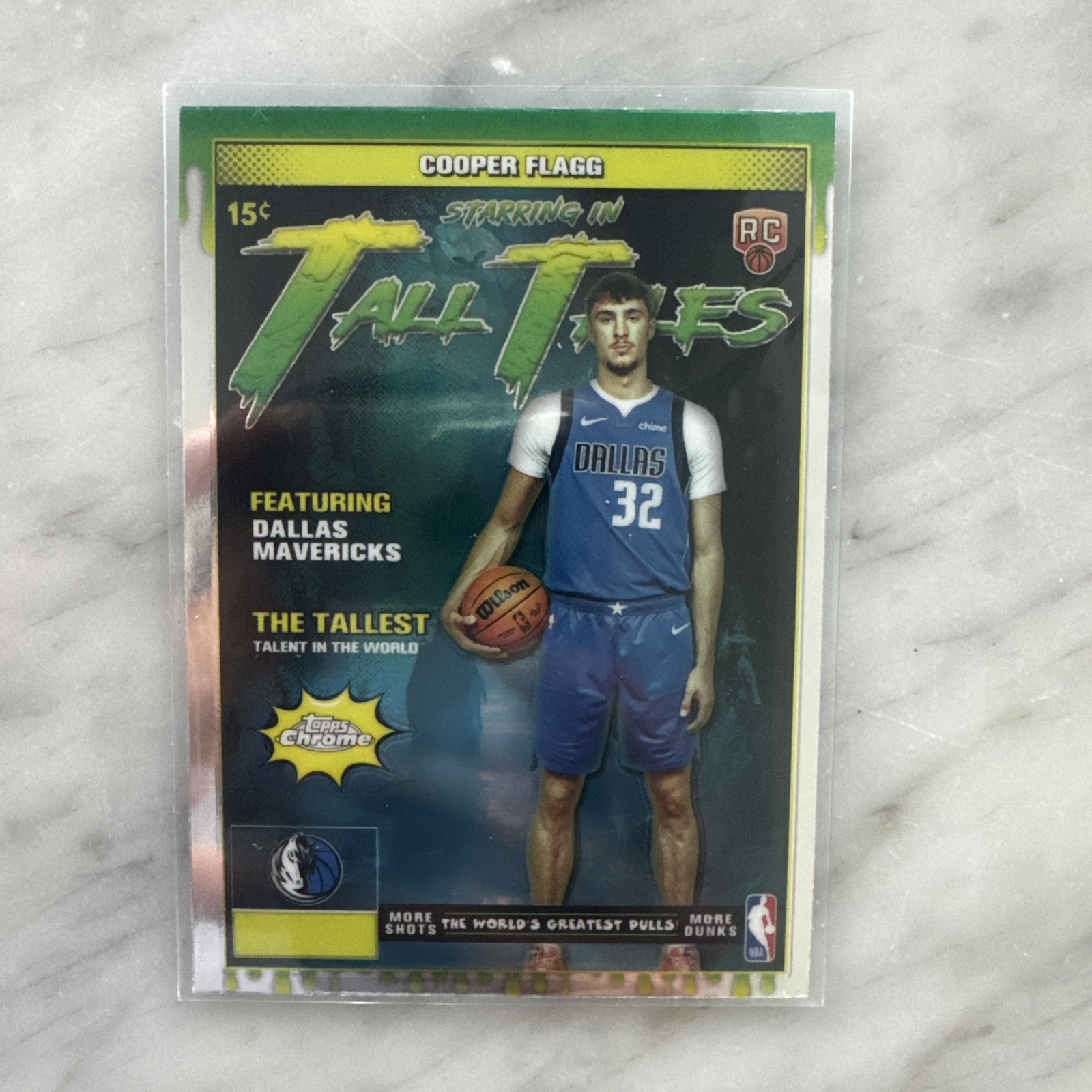 2025-26 Topps Chrome Tall Tales Rc Rookie Cooper Flagg