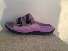 Hoka Ora Recovery Lavender Slide Sandals Size 6.5 US.